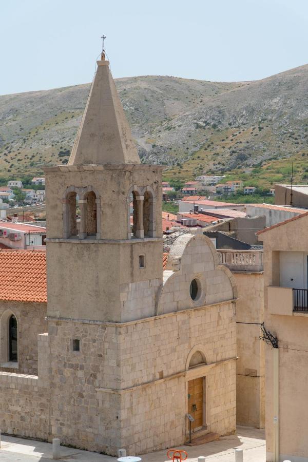 Rooms Villa Padre Pag Town Exteriér fotografie