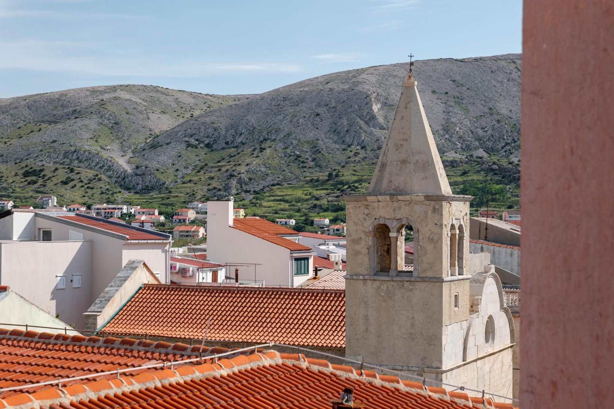 Rooms Villa Padre Pag Town Exteriér fotografie